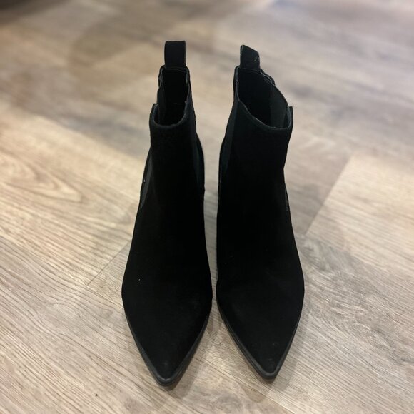 Nine West Suede Chelsea Boots - Picture 2 of 4